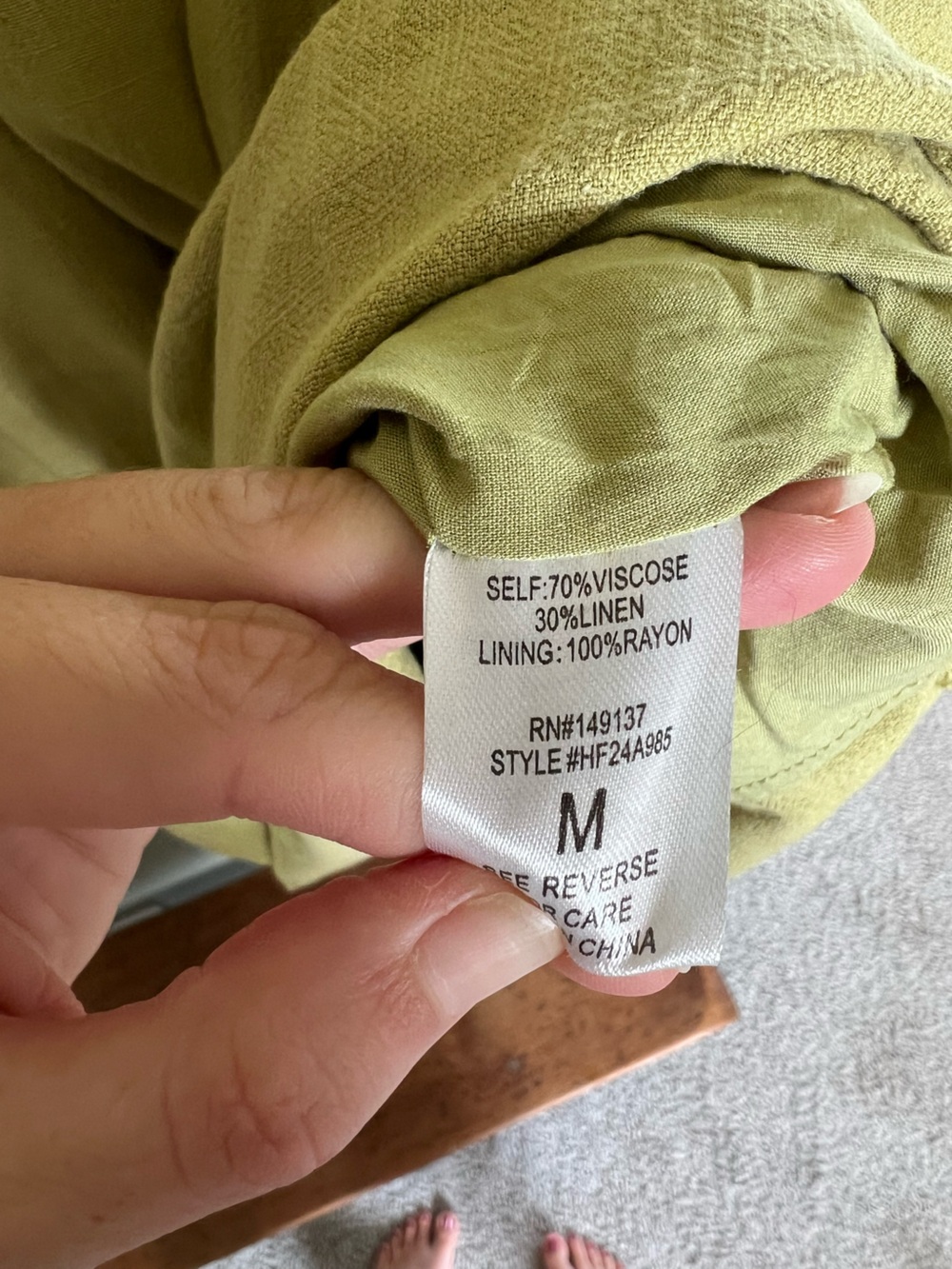 CJLA green midi dress - Picture 6 of 6